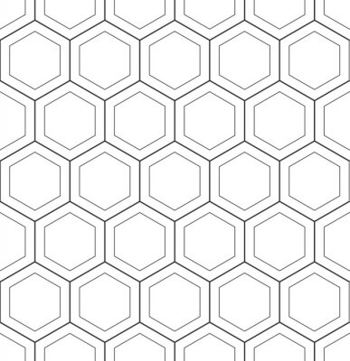 Tapete Abstrakt geometrischen hoenycomb nahtlose Muster Vektor sechseckigen dreieckigen Hintergrund Raster Textur