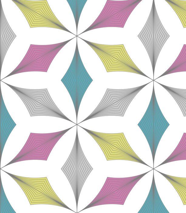 Tapete Abstrakte Geometrie