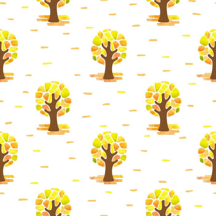 Tapete Abstrakter Herbst