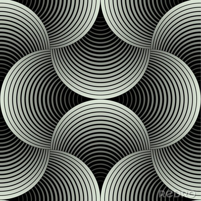 Tapete Abstraktes Muster geometrische Linien