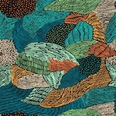 Tapete Abstraktes nahtloses Muster. Grunge-Design