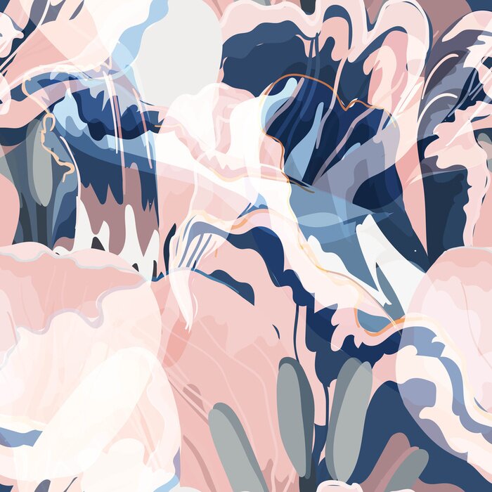 Tapete Abstraktion im modernen Stil