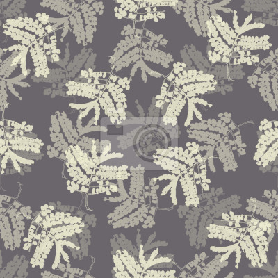 Tapete Akazienblätter