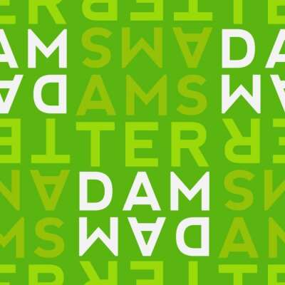 Tapete Amsterdam, Netherlands seamless pattern