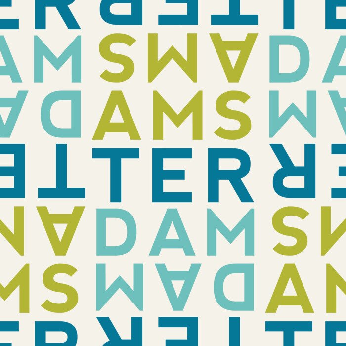 Tapete Amsterdam, Netherlands seamless pattern