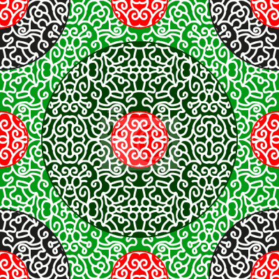 Tapete Asiatische Punkte