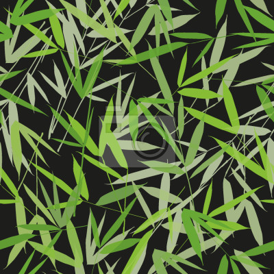 Tapete Bamboori Schwarz