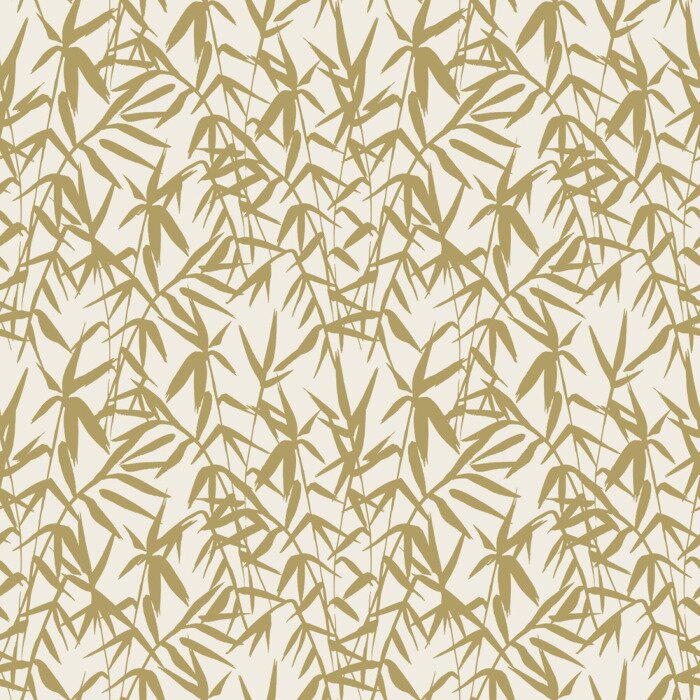 Tapete Bambus in erdigen Farben
