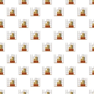 Tapete Bauwerksmuster