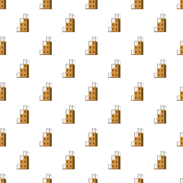 Tapete Bauwerksmuster