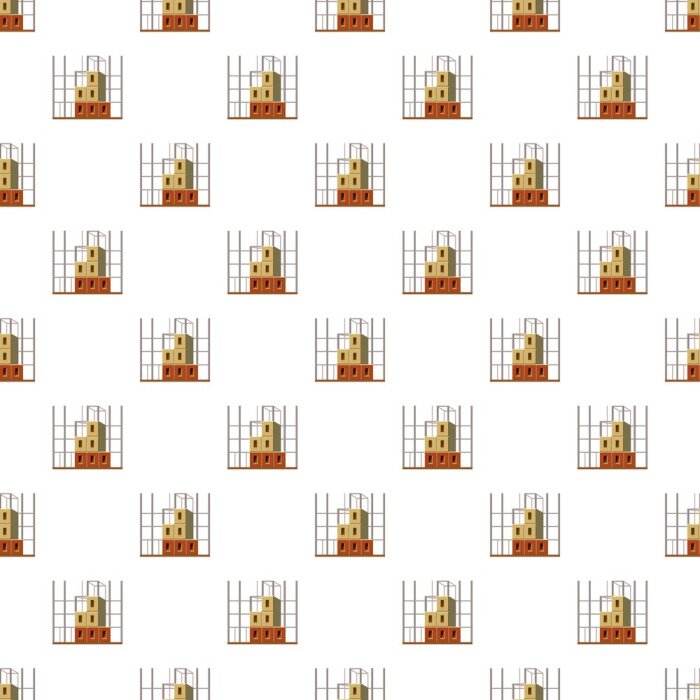 Tapete Bauwerksmuster