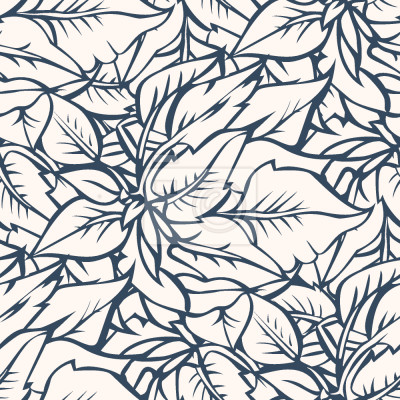 Tapete Berg des Laubs