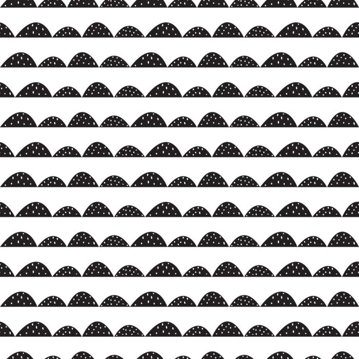 Tapete Bergthema in der Abstraktion