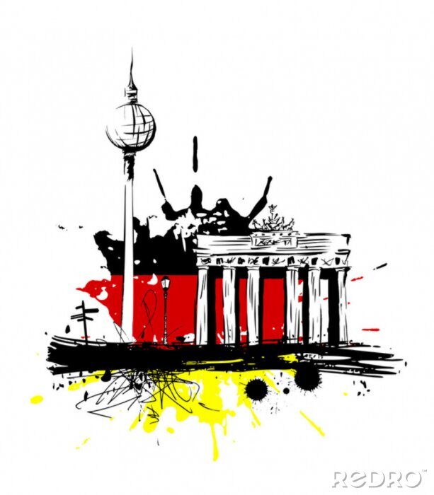 Tapete Berlin Allemagne Denkmäler