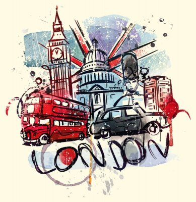 Tapete Besuchen Sie London