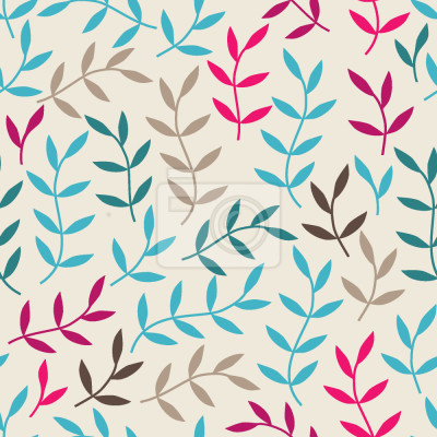 Tapete Blätter böhmisch