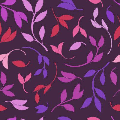 Tapete Blätter Muster