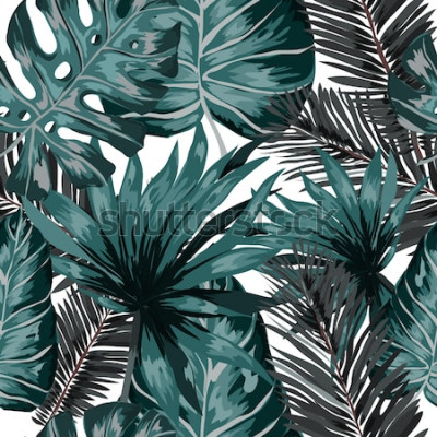 Tapete Blättertextur Urban Jungle