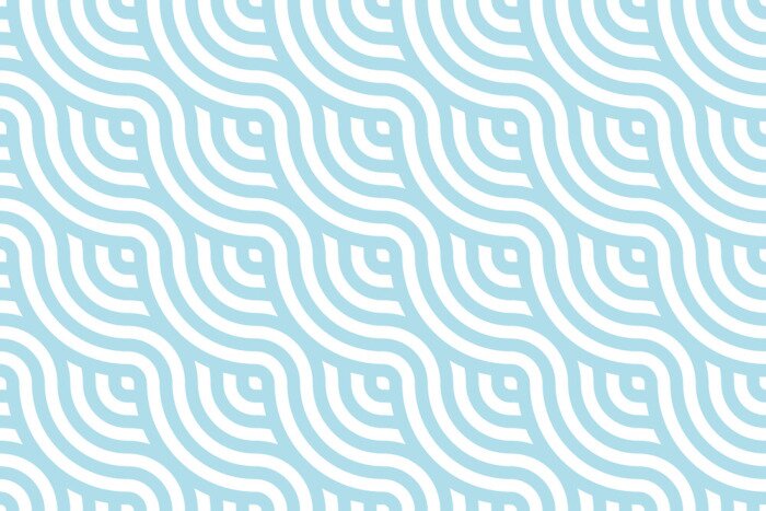 Tapete Blue ocean wave Background pattern seamless tiles. Use for design.