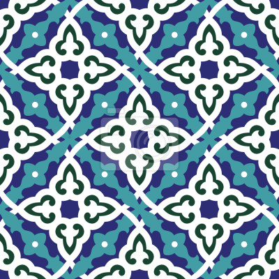 Tapete Blumen des Korans