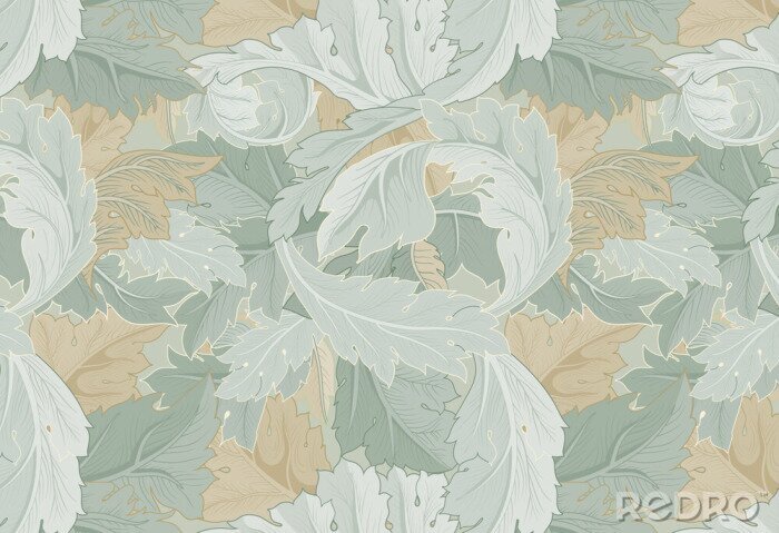 Tapete Blumengarten William Morris