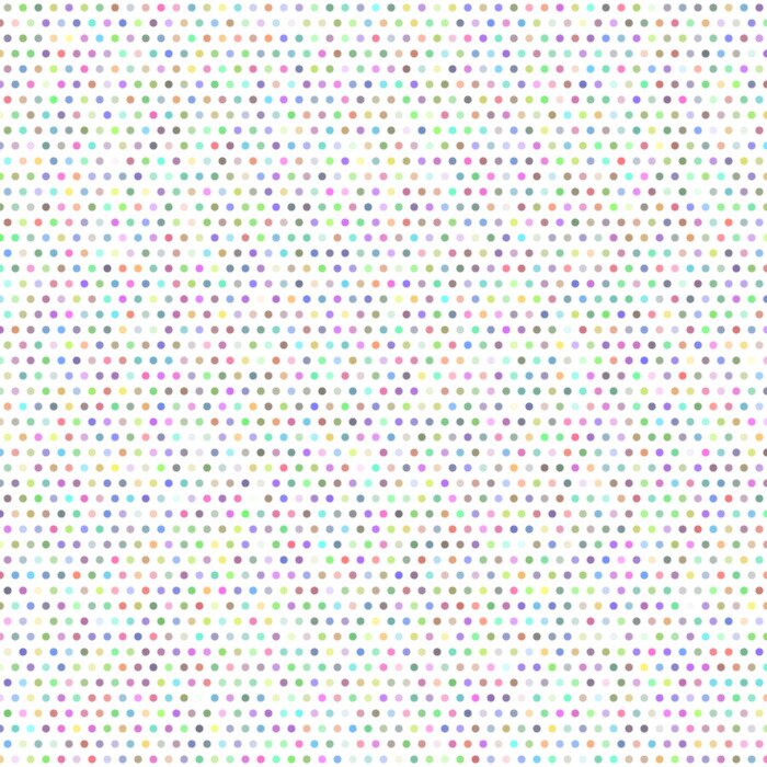 Tapete Bunte Deko mit kleinen Punkten