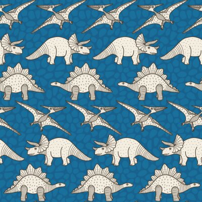 Tapete Das Land der Dinosaurier