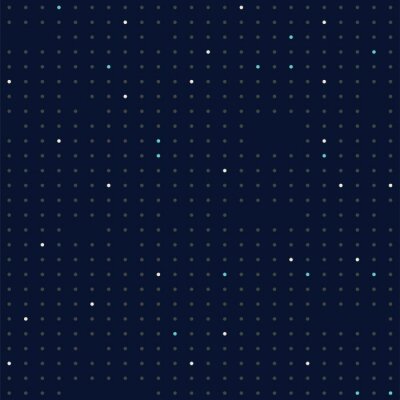 Tapete Dekorative Punkte auf dunklem Hintergrund