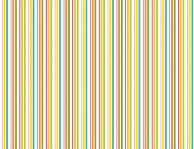 Tapete Dicht angeordnete Streifen auf einem bunten Motiv