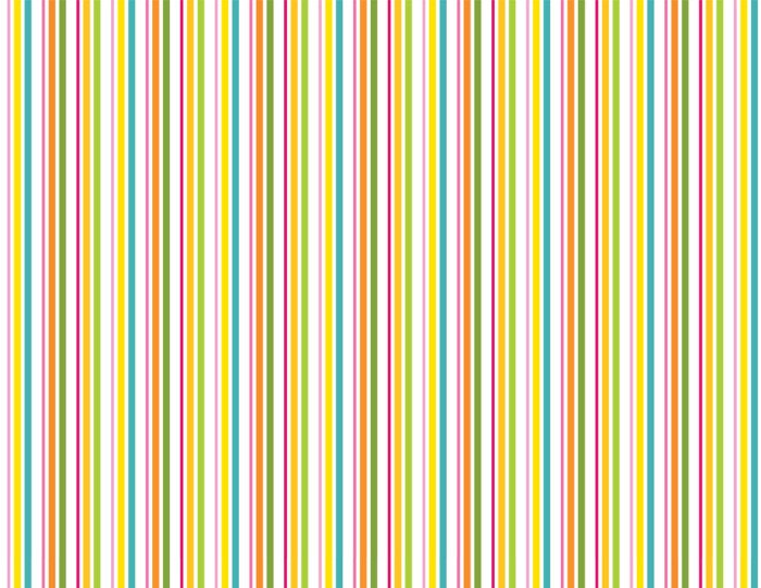 Tapete Dicht angeordnete Streifen auf einem bunten Motiv