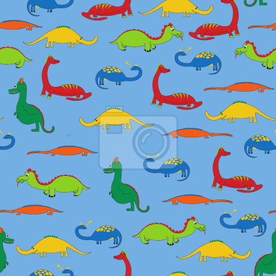 Tapete Drachen und Krokodile