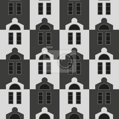 Tapete Einheitliche Häuser