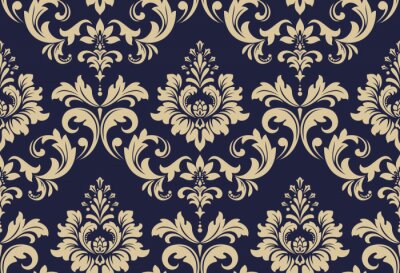 Tapete Elegante barocke Ornamente