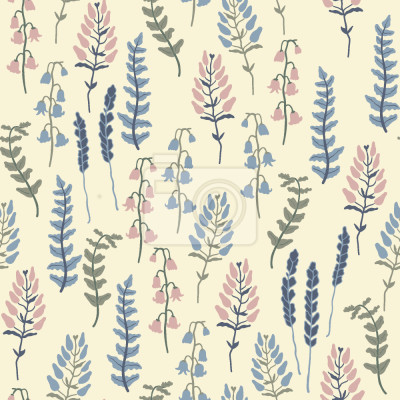 Tapete Elfenbeingarten