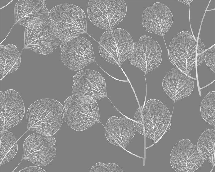 Tapete Eukalyptus Minimal-Stil