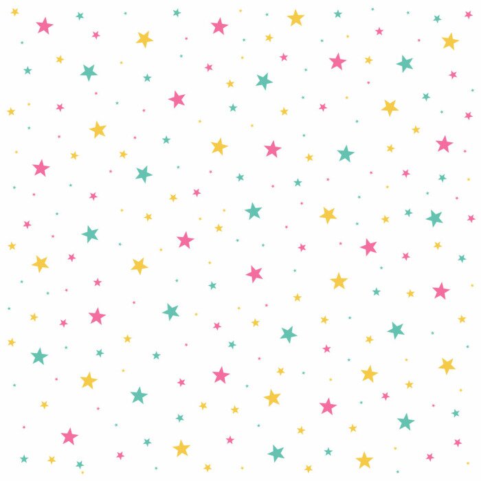 Tapete Farbige Stern nahtlose Muster