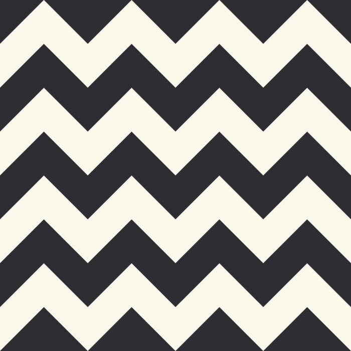 Tapete Fashion Zick-Zack-Muster, nahtlose Vektor Hintergrund