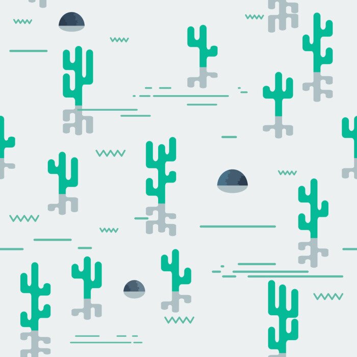 Tapete flat desert seamless 