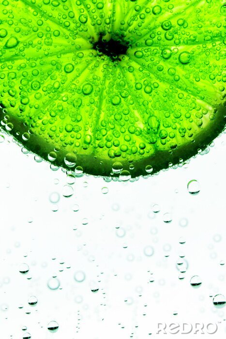 Tapete Fragment der Limonenfrucht