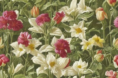 Tapete Frühling im Garten