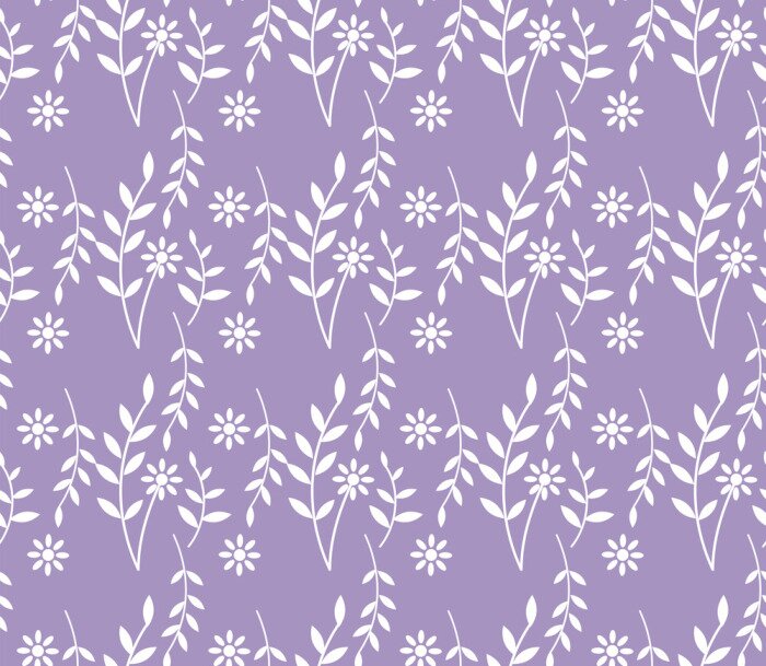 Tapete Frühling Lavendel nahtlose Muster