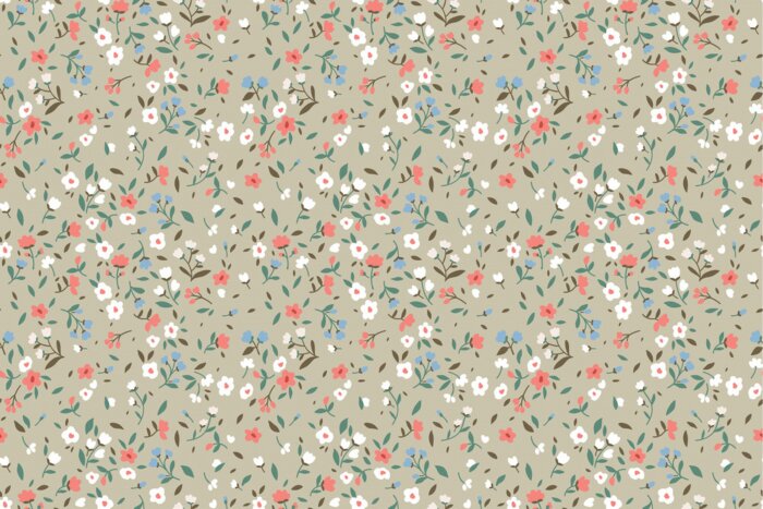 Tapete Frühlingsblumenwiese