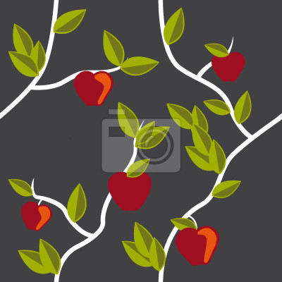 Tapete Garten Eden Grau