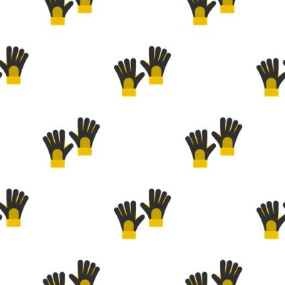 Tapete Gelbe Handschuhe