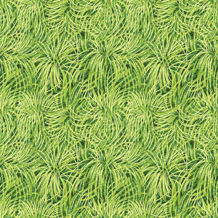 Tapete Gelbgrünes tropisches Gras