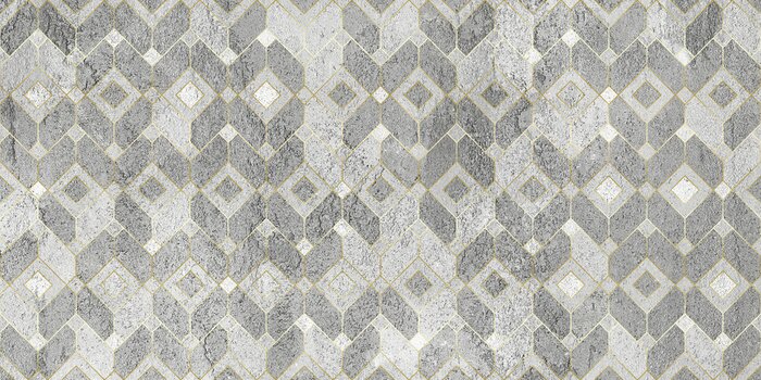 Tapete Geometrie auf konkretem Hintergrund