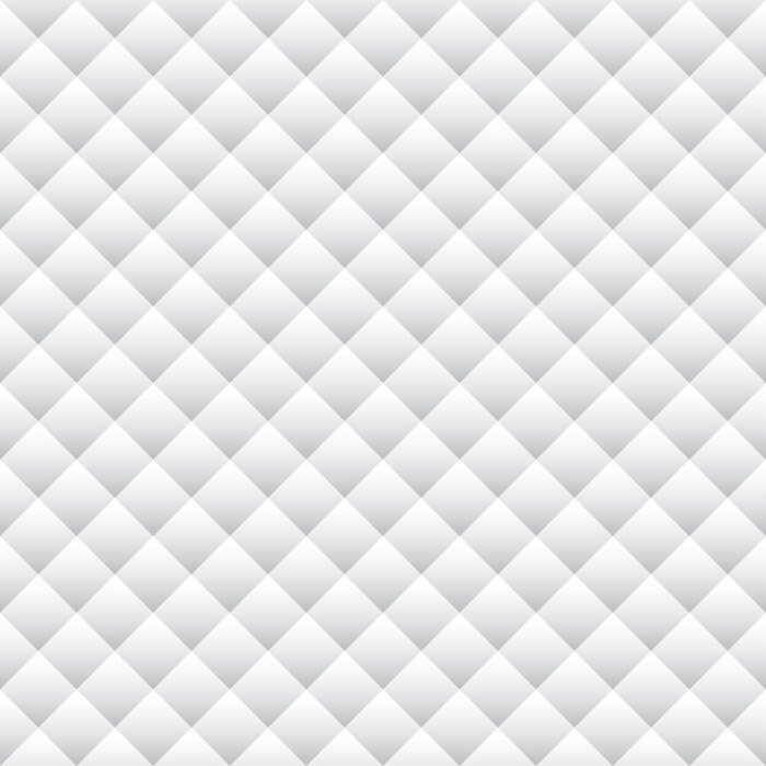 Tapete Geometrisches Muster in Weiß und Grau