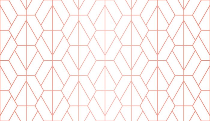 Tapete Geometrisches Palastmotiv