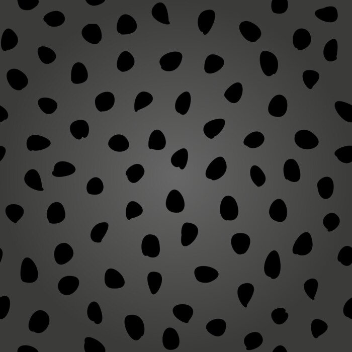 Tapete Gepunktetes Motiv in Grautönen