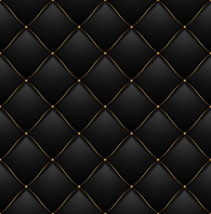 Tapete Gesteppte schwarze Textur